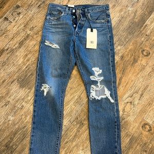 Levi 501 skinny jeans